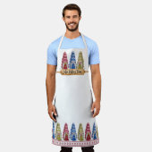 北欧格言 | Lefseの転がチームエプロン エプロン (着用した状態)