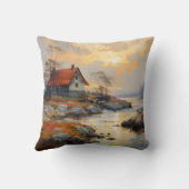 北欧沿岸印象主義 クッション (裏面)