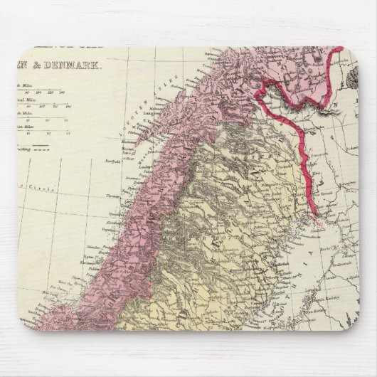 北欧王国図 マウスパッド (正面)