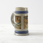 北欧神話-トールステインの場面 ビールジョッキ (正面左)