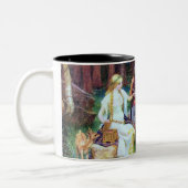 北欧神話- Idunnaのマグ ツートーンマグカップ (左)