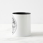 北欧結び糸細工-バイキング神話アート マグカップ (中央)