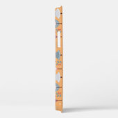 北欧縁ど:ヴィンテージ繊維デザイン。 Case-Mate iPhoneケース (裏面 / 右)