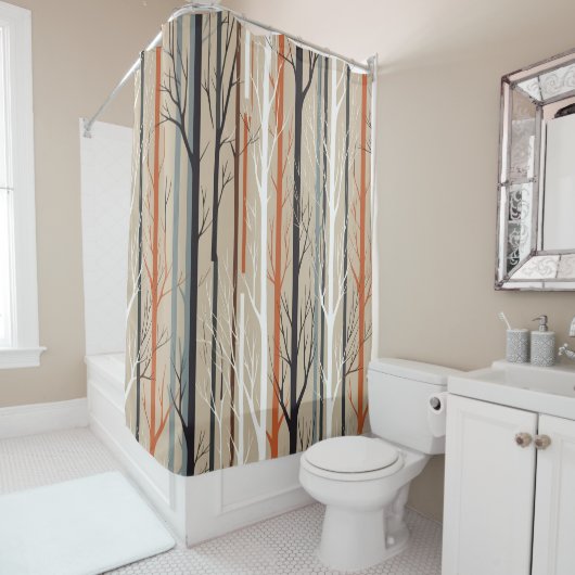 北欧自然シャワーカーテン シャワーカーテン (インサイチュ)