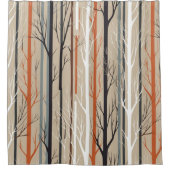 北欧自然シャワーカーテン シャワーカーテン (正面)