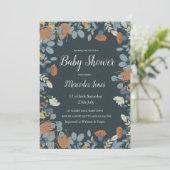 北欧自然フォークアートフローラ 招待状 (スタンド正面)