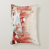 北欧3D冬の風景 アクセントクッション (正面(垂直))