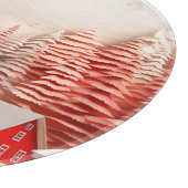 北欧3D冬の風景 カッティングボード (角)