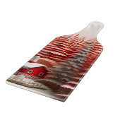 北欧3D冬の風景 カッティングボード (角)