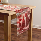 北欧3D冬の風景 ショートテーブルランナー (インサイチュ)