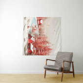 北欧3D冬の風景 タペストリー (インサイチュ(横))