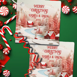 北欧3D冬の風景 フェイバータグ