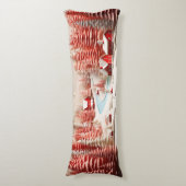 北欧3D冬の風景 ボディピロー (正面縦)