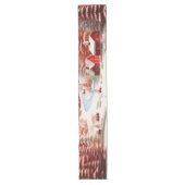 北欧3D冬の風景 ロングテーブルランナー (正面)