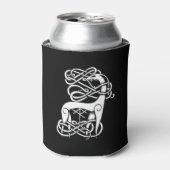 北欧/ケルトクール鹿 缶クーラー (缶正面)