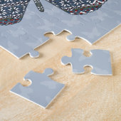 北欧(昆虫)オオカバマダラ、モナークパズル ジグソーパズル (側面)