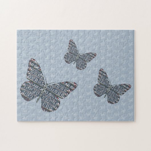 北欧(昆虫)オオカバマダラ、モナークパズル ジグソーパズル (横)