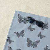 北欧（昆虫）オオカバマダラ、モナークビーチタオル ビーチタオル (インサイチュ)