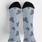 北欧（昆虫）オオカバマダラ、モナーク ソックス (上部)