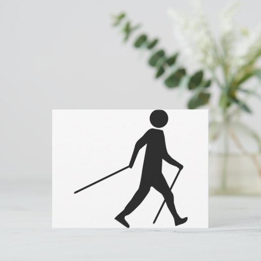 北歩くアイコン ポストカード (スタンド正面)