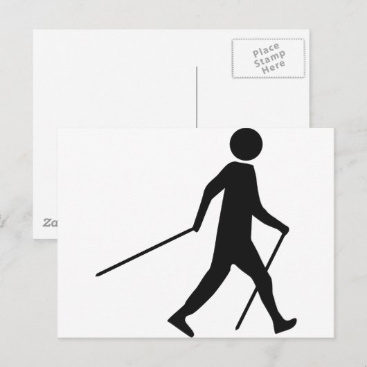 北歩くアイコン ポストカード (正面/裏面)