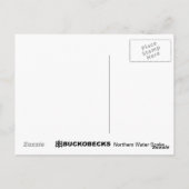 北水蛇はがき。 ポストカード (裏面)