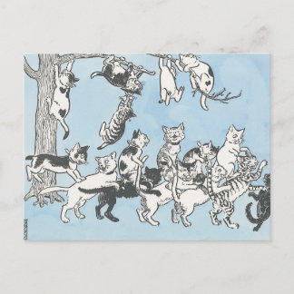 北沢楽天ねこ国の養智園1915 ポストカード