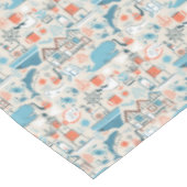 北海のかわいい落書きパターン テーブルクロス (アングル)