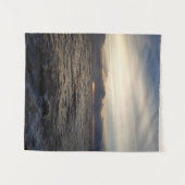 北海の夕日 タペストリー (正面(横))