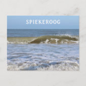 北海の波が激突 ポストカード (正面)