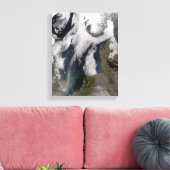 北海の霧 キャンバスプリント (インサイチュ (リビング))