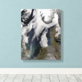 北海の霧 キャンバスプリント (インサイチュ (ウッドフロア))