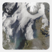 北海の霧 スクエアシール (正面)