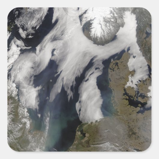 北海の霧 スクエアシール (正面)