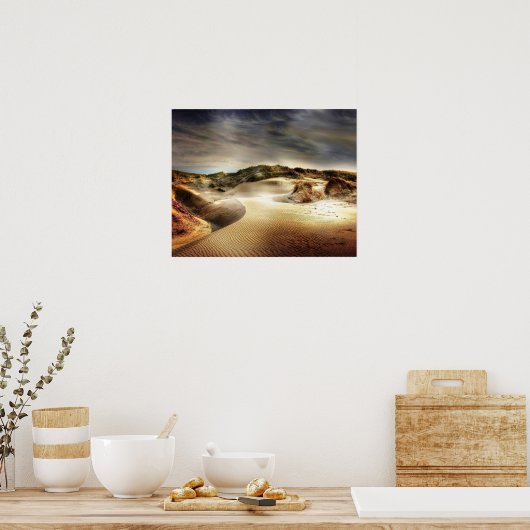 北海砂丘 ポスター (キッチン)