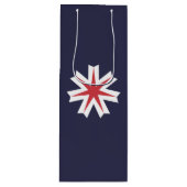 北海道国旗 ワインギフトバッグ (正面)