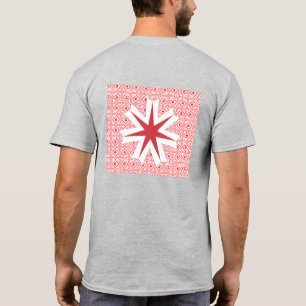 北海道旗 オリジナルプリント Tシャツ hokkaido japan