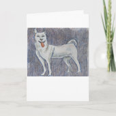 北海道日本のグリーティングカード カード (正面)