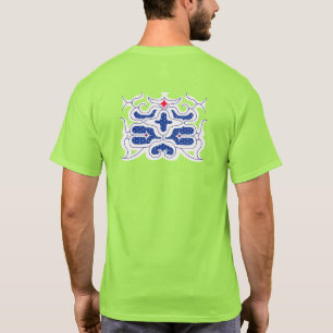 北海道 アイヌ柄 Hokkaido Ainu pattern T-shirt Tシャツ
