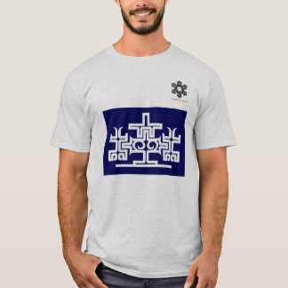 北海道　アイヌ柄　Hokkaido Ainu pattern T-shirt Tシャツ