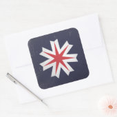 北海道 スクエアシール (封筒)