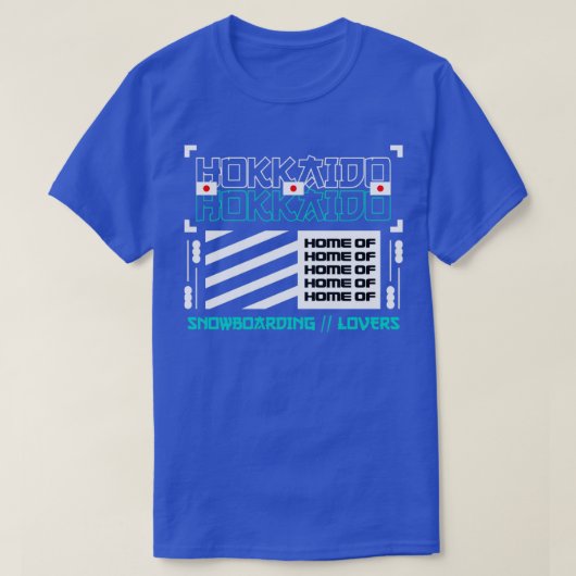 北海道 Tシャツ (デザイン正面)