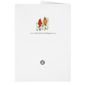 北深紅色ハローノースカロライナ空白の州 (裏面)