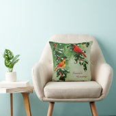 北深紅色雄 クッション (椅子)