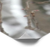 北深紅色 ポスター (角)