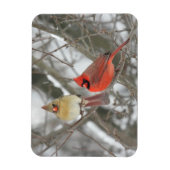 北深紅色 マグネット (縦)