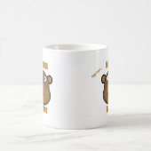 北猿があること誇りを持った コーヒーマグカップ (中央)