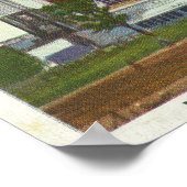 北玄関の眺め、理学堂 ポスター (角)