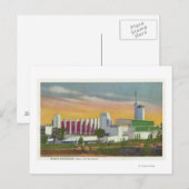 北玄関の眺め、理学堂 ポストカード (正面/裏面)