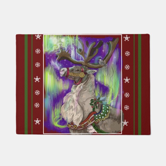 北疑問に思 ドアマット (正面)